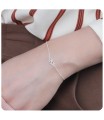 Lovely Bow Silver Bracelet BRS-14